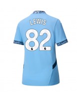 Manchester City Rico Lewis #82 Kotipaita Naisten 2024-25 Lyhythihainen